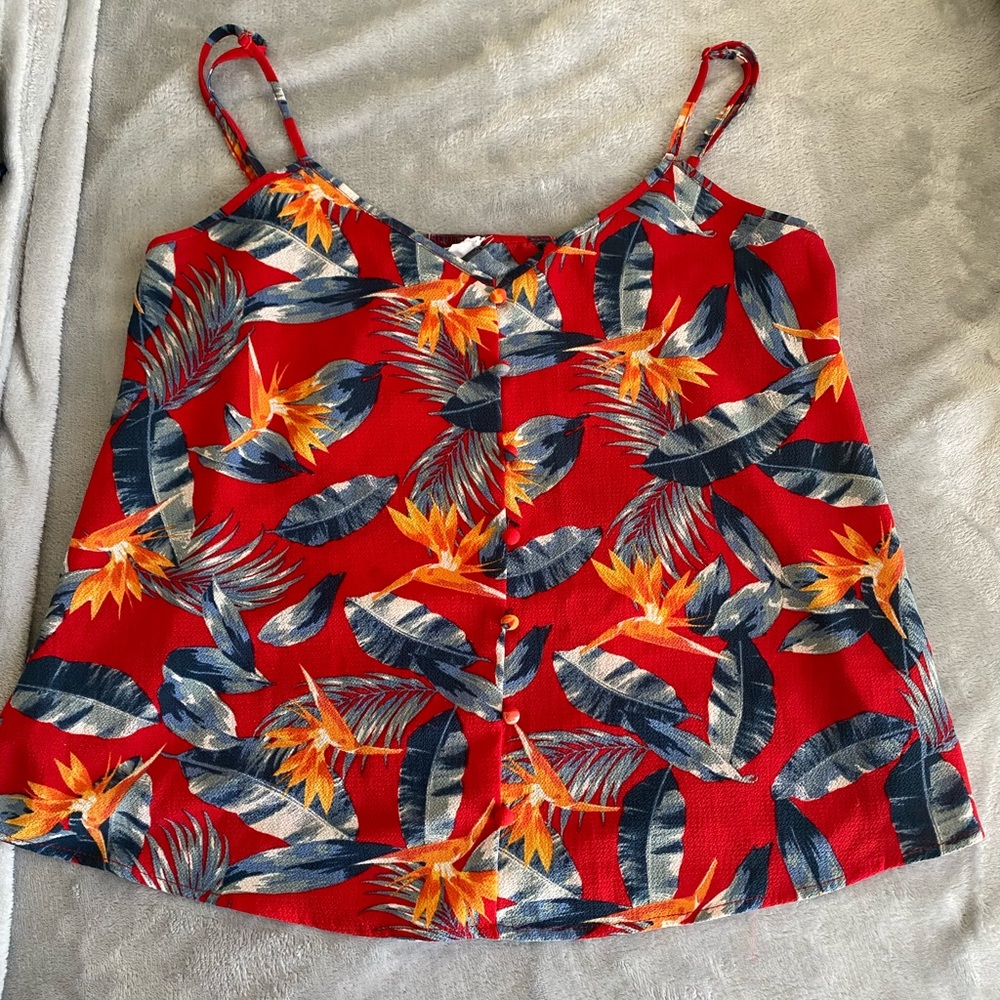 Women’s floral blouse